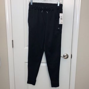 LEG3ND BRAND NEW WITH TAGS SIZE SMALL FLEECE LINED JET BLACK ATHLETIC PANTS